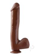 Basix Dong Suction Cup 10in - Chocolate