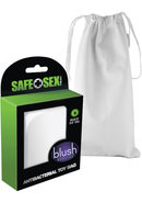 Safe Sex Antibacterial Toy Bag - Medium - White