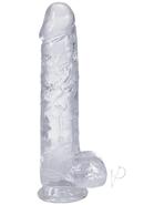 In A Bag Really Big Dick Dildo 10in - Clear