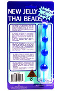New Jelly Thai Beads - Blue