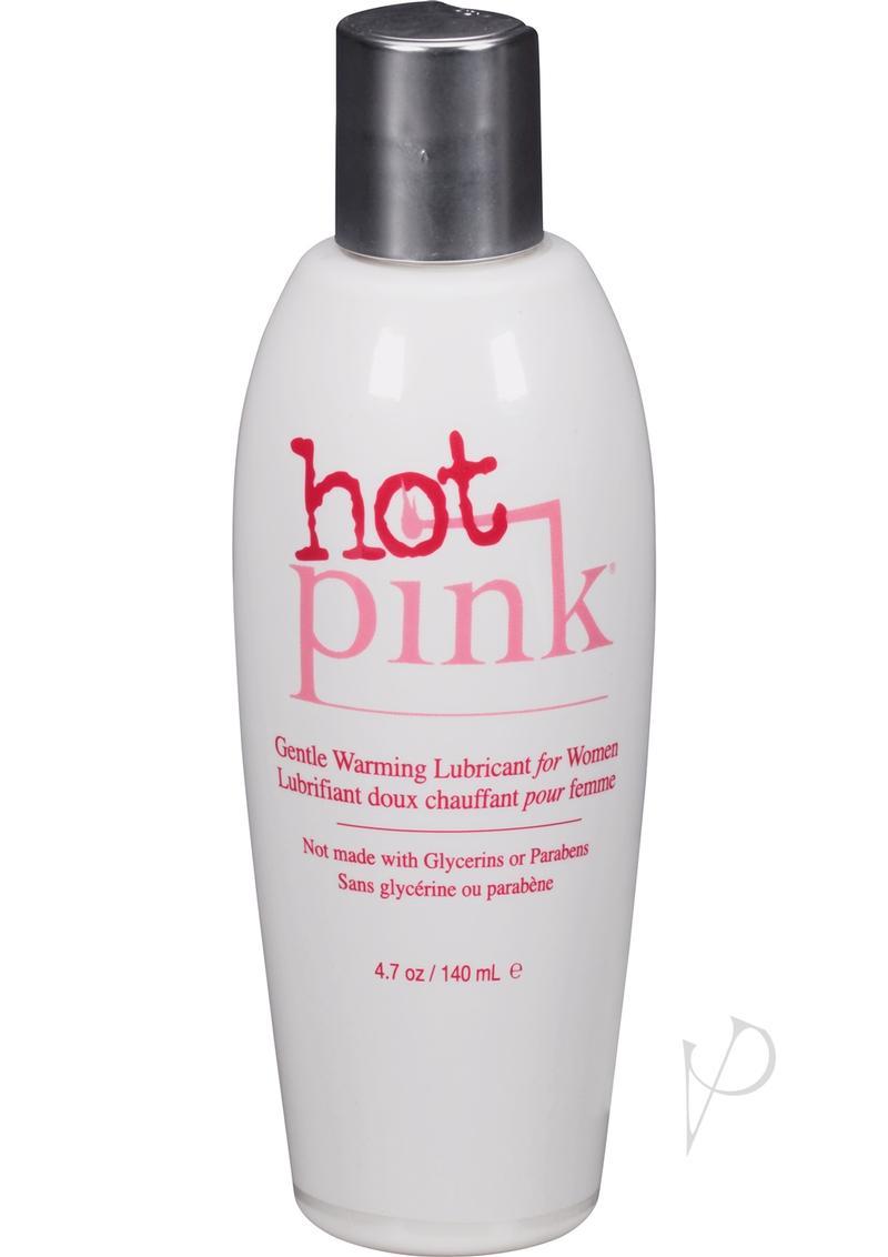 Hot Pink Water Based Warming Lubricant 4.7oz